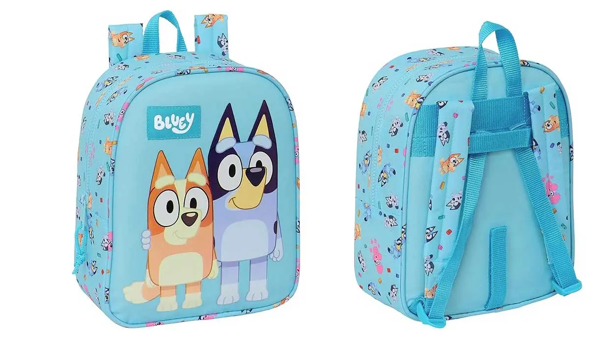 Chollo Mochila preescolar de Bluey adaptable a carrito por sólo 10,95€ (-29%)