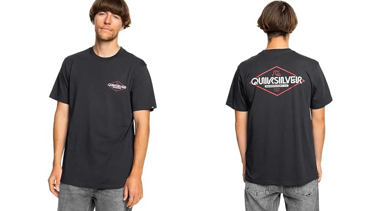 Chollo Camiseta Quiksilver Omni Sign para hombre por sólo 12,50€ (-50%)