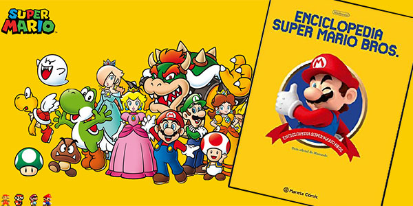 Enciclopedia Super Mario Bros 30º Aniversario por sólo 30€ con envío gratis en Amazon (edición en castellano)