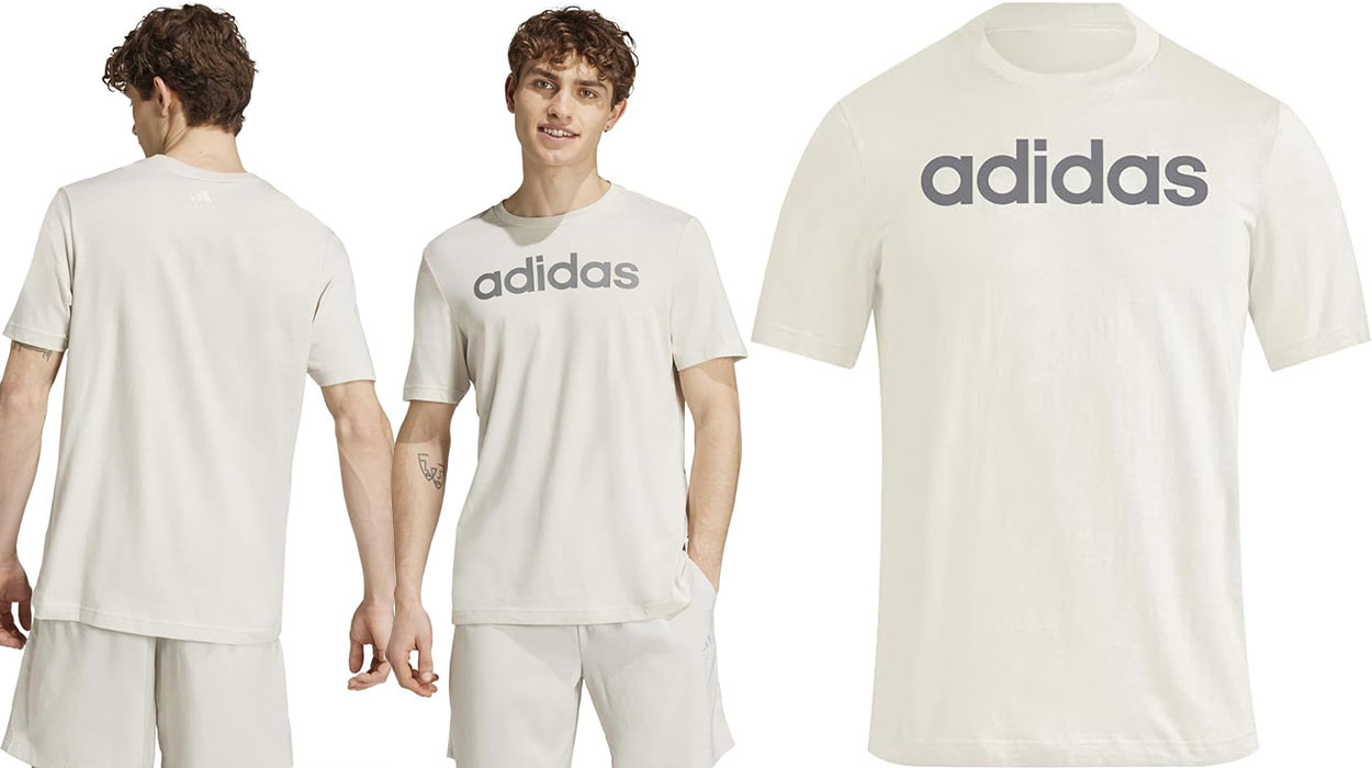 Chollo Camiseta Adidas Essentials Linear para hombre por sólo 11,94€ (-48%)