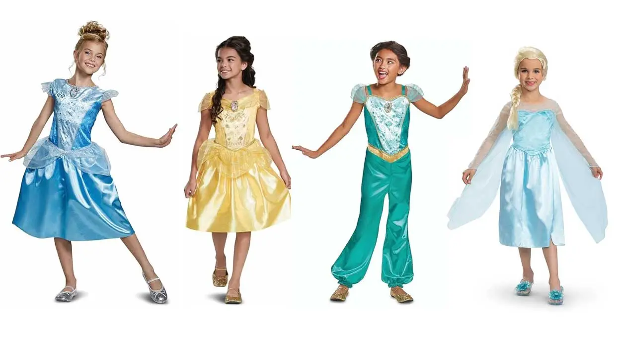 Haz feliz a tu peque con estos disfraces de princesas Disney baratísimos ¡En varias tallas y modelos!