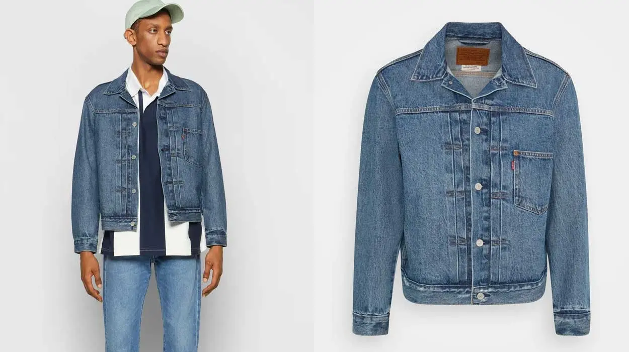 Chollazo Chaqueta vaquera Levi’s Type I Trucker para hombre por sólo 36€ ¡74% de descuento!