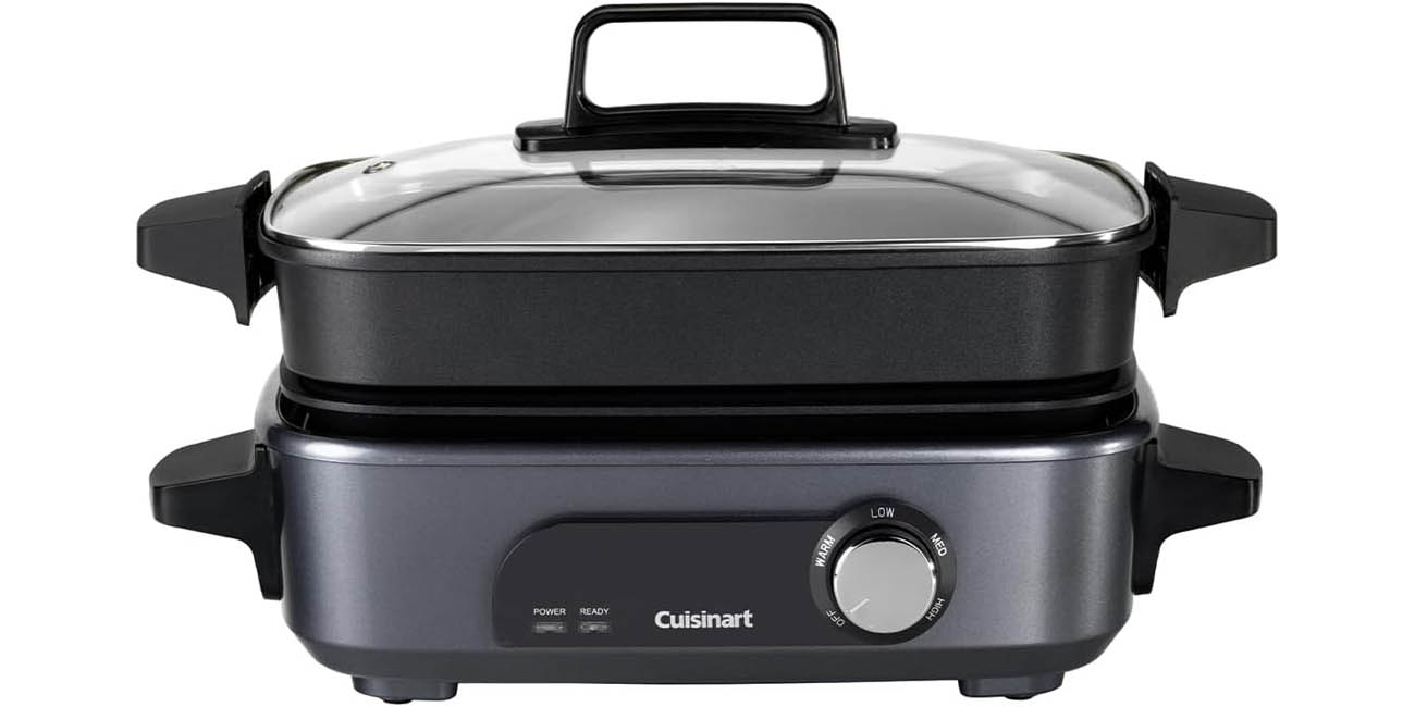 Chollo Robot de cocina multifunción Cuisinart 5 en 1 con parrilla por sólo 49,99€ con envío gratis (-75%)