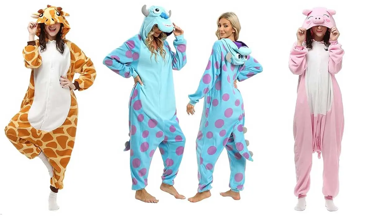 Chollo Pijamas de animales unisex para adultos desde sólo 16,99€ (-47%) ¡Divertidísimos!