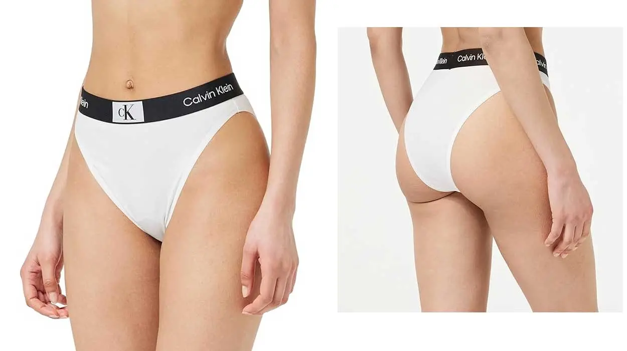 Chollo Braga Calvin Klein High Waist Brazilian por sólo 8,90€(-50%)