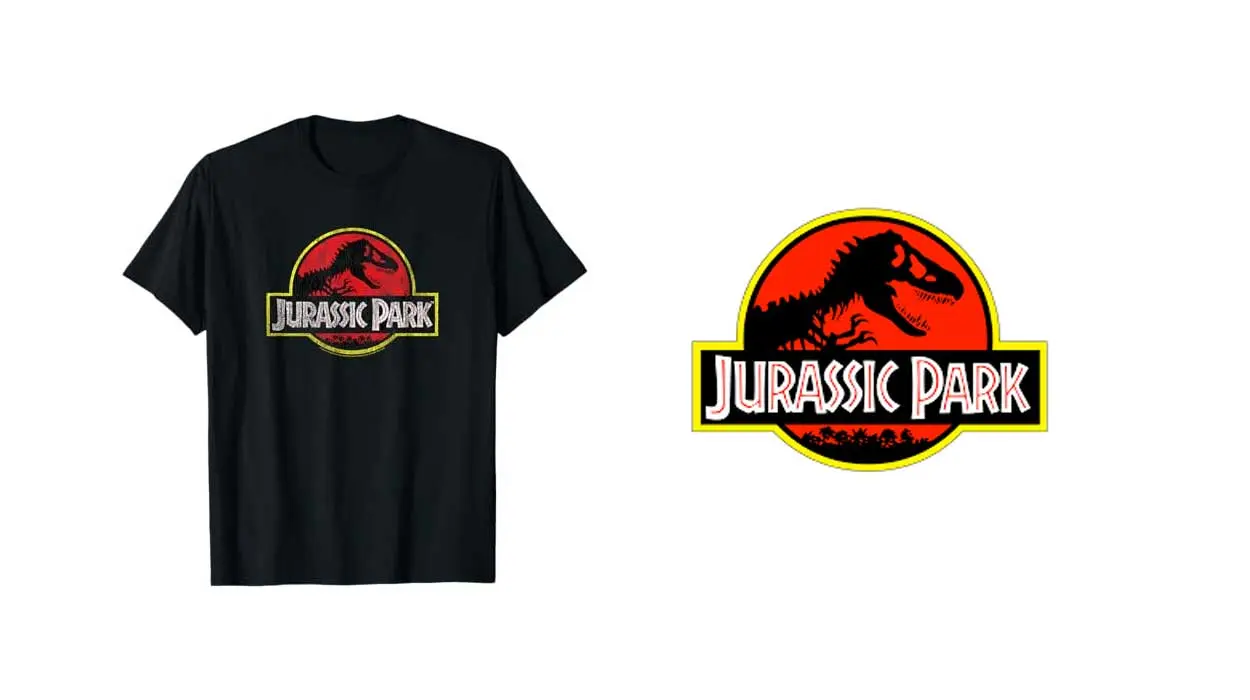 Chollo Camiseta Jurassic Park Logo para hombre por sólo 16,99€ (-15%)