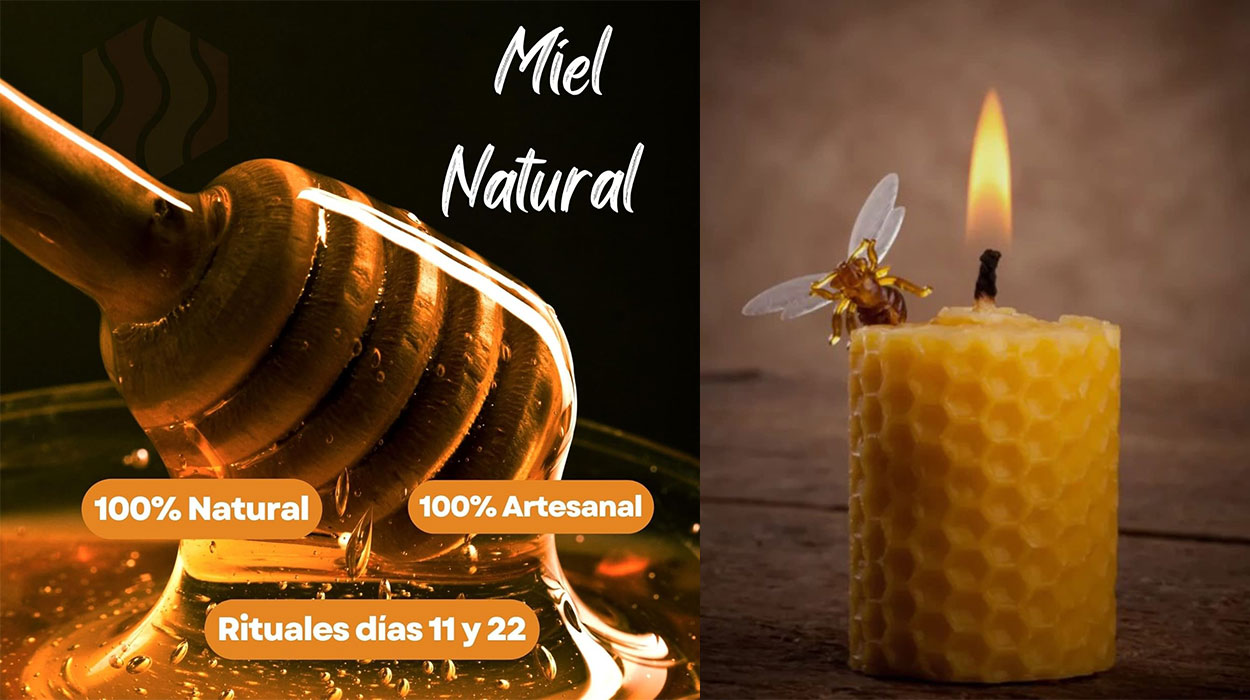 Chollo Pack de 8 velas de miel de abeja por sólo 7,95€ (-11%)