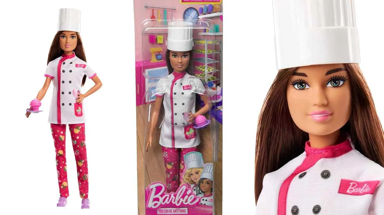 Chollo Muñeca Barbie Tú Puedes Ser Chef Pastelera por sólo 6,84€ con cupón (-54%)