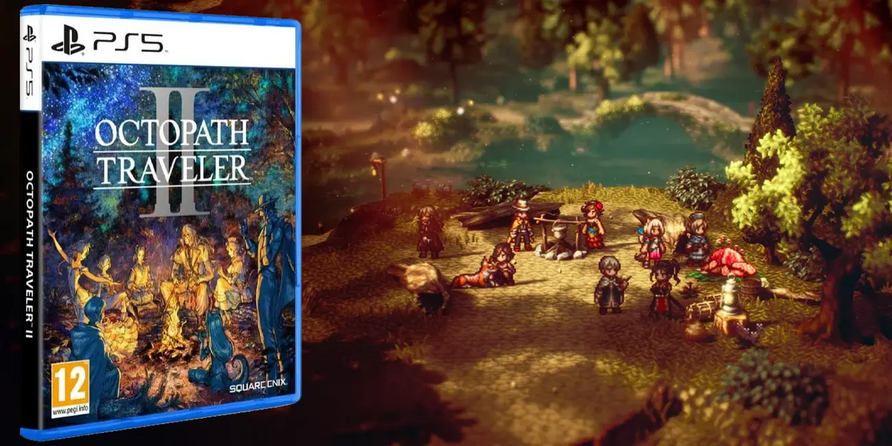 Chollo Octopath Traveler II para PS5 por sólo 19,99€ (-33%)