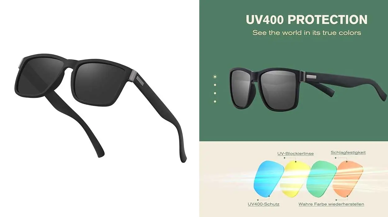 Estas gafas de sol polarizadas te sorprenderán por su buen diseño y tienen un precio de risa