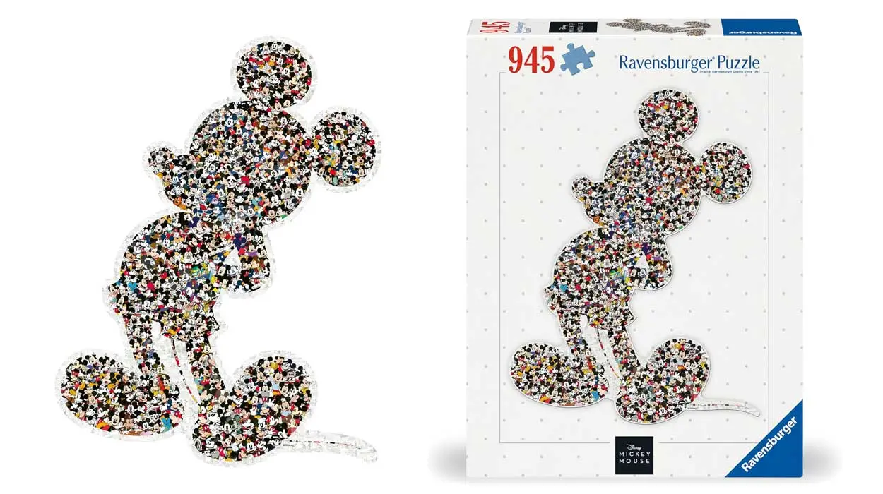 Chollo Puzle Ravensburger silueta de Mickey de 945 piezas por sólo 19,11€ (-39%)