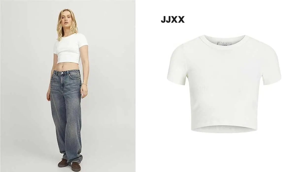 Chollo Camiseta Jack & Jones JXFlorie para mujer por sólo 5,99€ (-60%)