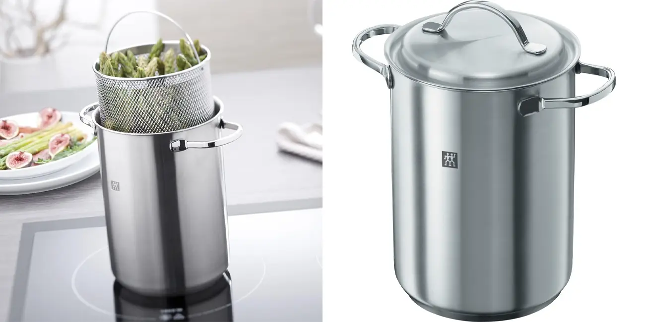 Chollazo para chefs: Esta olla Zwilling Twin Specials para espárragos y pasta tiene un 40% de descuento en Amazon