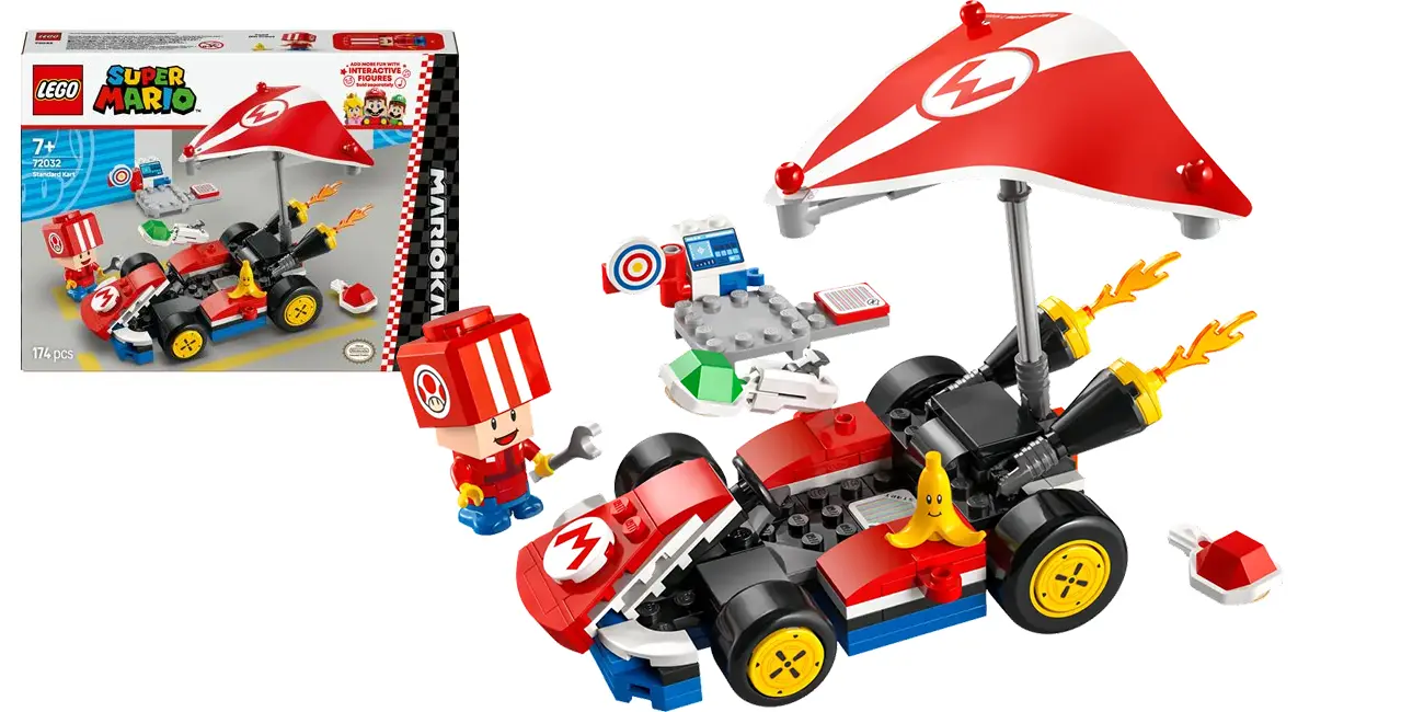 Chollo LEGO Super Mario – Mario Kart estándar por sólo 14,99€ (25% de descuento)