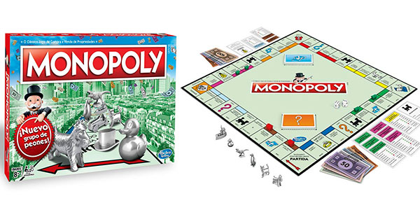 Chollazo Juego de mesa Monopoly por sólo 19,96€ (45% de descuento)