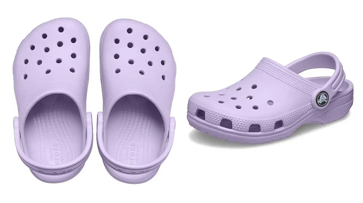 Amazon rebaja a lo loco estos Crocs en color lavanda para niños ¡Son TOP ventas!