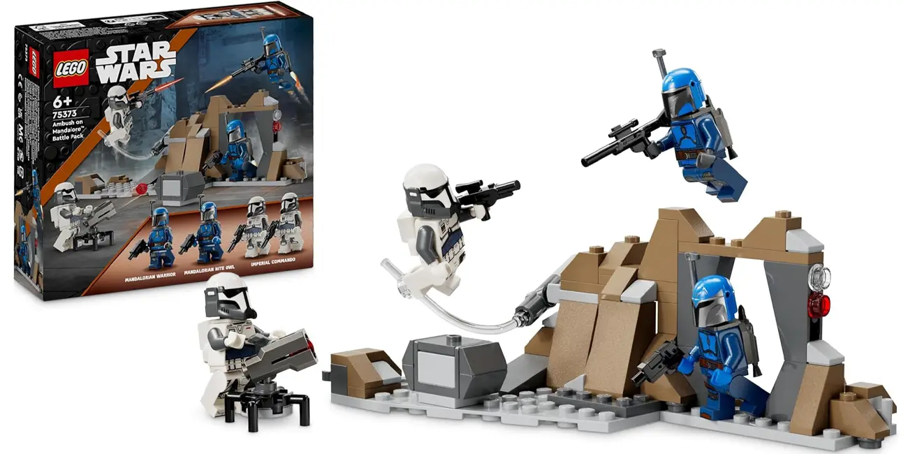 Chollo LEGO Star Wars The Mandalorian – Emboscada en Mandalore por sólo 14,66€ con cupón (-33%)