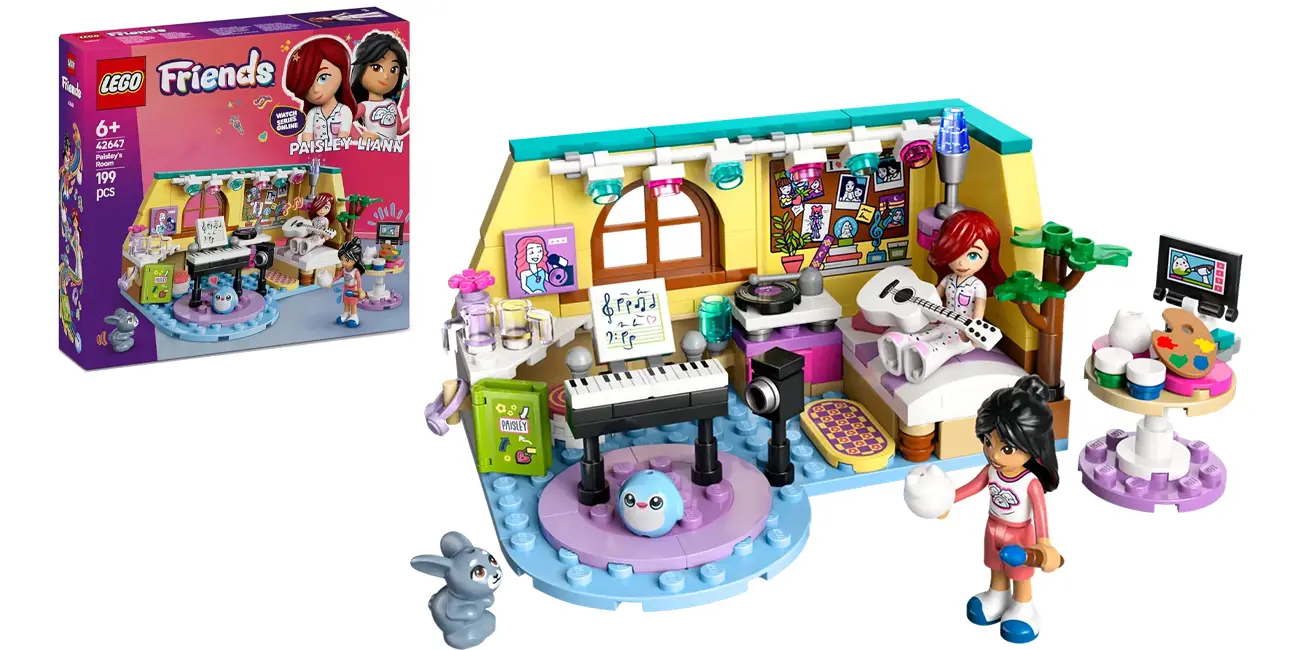 Chollo Set LEGO Friends Habitación de Paisley por sólo 13,33€ con cupón (-33%)