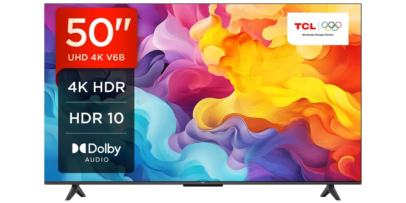 Chollo Smart TV TCL 50V6B 4K Ultra HD de 50″ por sólo 299€ con envío gratis (-34%)