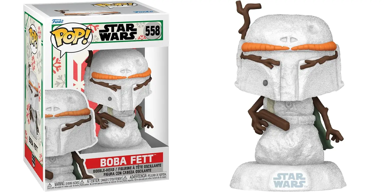 Chollo Funko Pop! Star Wars Boba Fett muñeco de nieve por sólo 6,95€ (-57%)