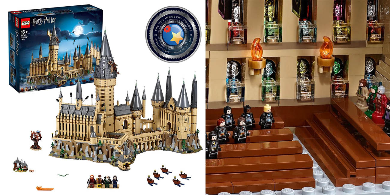 Chollo LEGO Harry Potter Castillo de Hogwarts con botes y animales por solo 352,49€ con envío gratis (-29%)