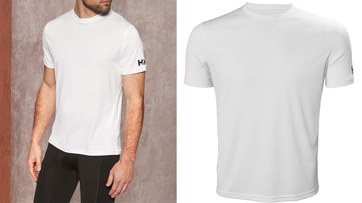 Chollo Camiseta técnica Helly Hansen Tech de secado rápido para hombre por sólo 13,99€ (-56%)