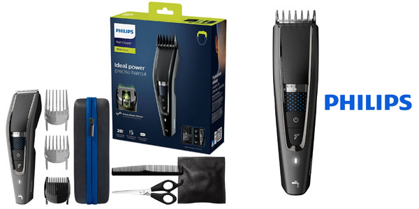 Chollazo Cortapelos Philips HC5650/15 impermeable con kit de barbero por sólo 36,18€ con envío gratis (-55%)