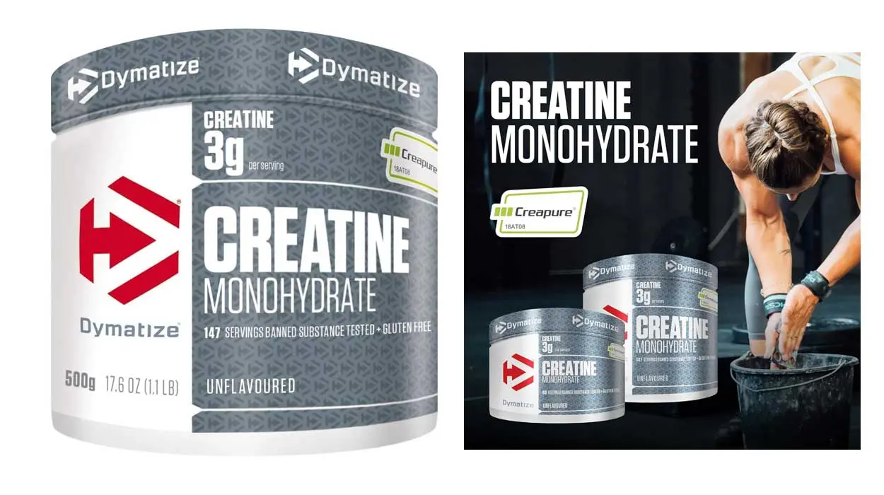 Chollo Creatina Monohidrato en polvo Dymatize 100% Creapure Creatine de 500 g por sólo 20,99€ (-30%)