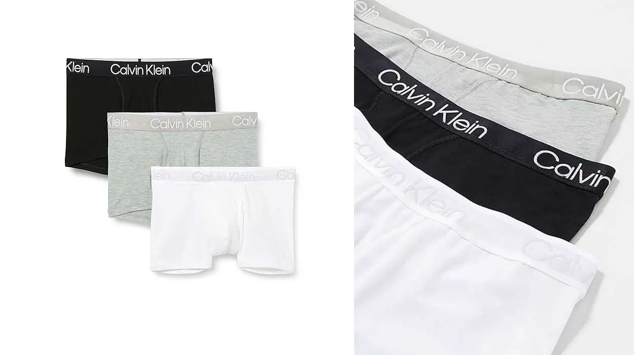 Chollo Pack x3 boxers Calvin Klein Trunk para hombre por sólo 23€ (-52%)