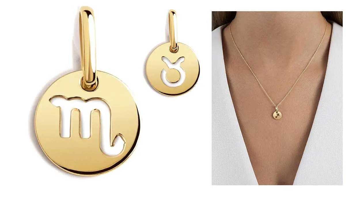 Chollo Colgante charm Mini Medallion Zodiaco Singularu por sólo 9,99€ (-50%)