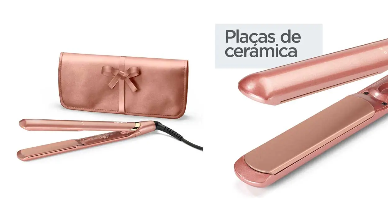 Chollo Plancha de pelo BaByliss Rose Gold por sólo 39,90€ con envío gratis (-60%)