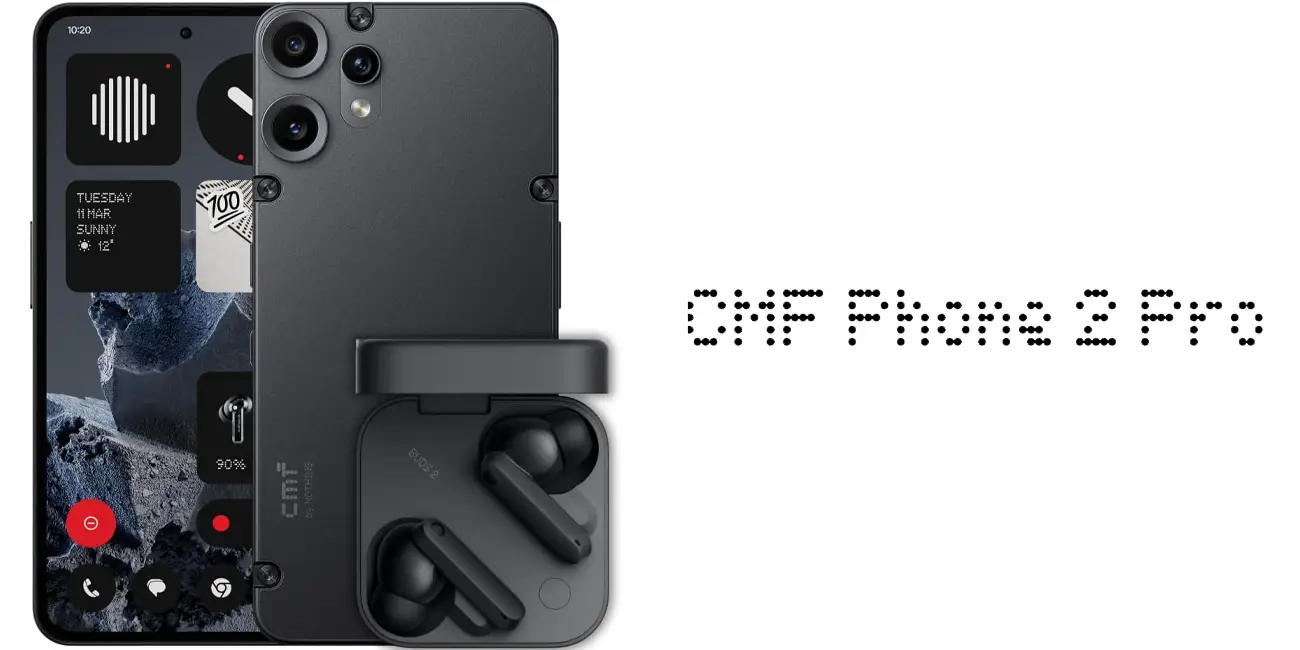 Chollo Smartphone CMF Phone 2 Pro + auriculares CMF Buds 2 por sólo 249€ con envío gratis (-17%)