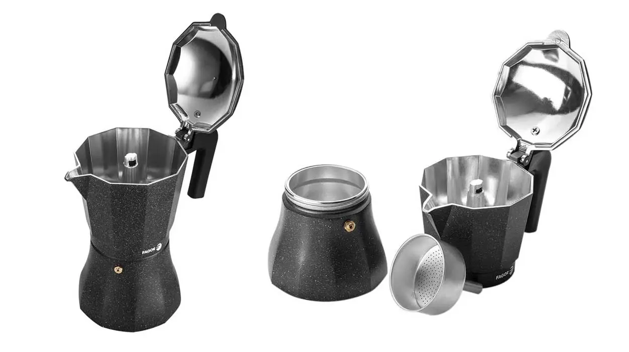 Chollo Cafetera italiana Fagor Tiramisu de 9 tazas por sólo 12,98€ (-46%)