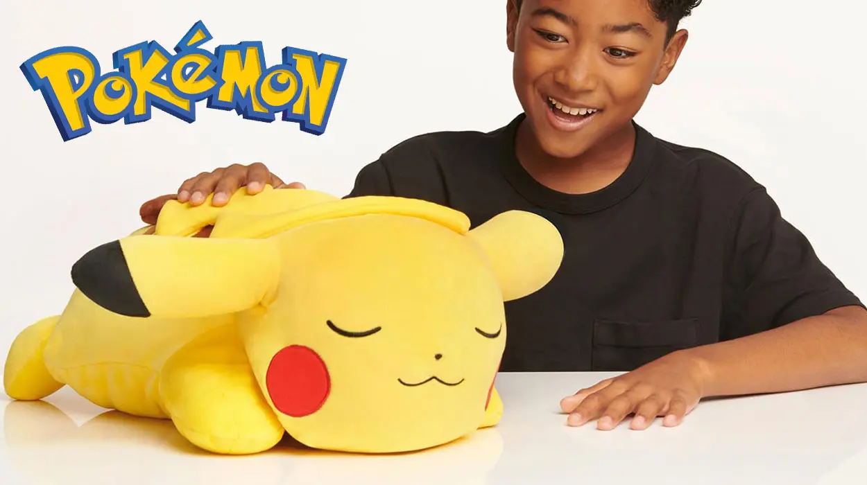 Chollo Peluche Pikachu de Pokémon de 40 cm por sólo 36,96€ con envío gratis