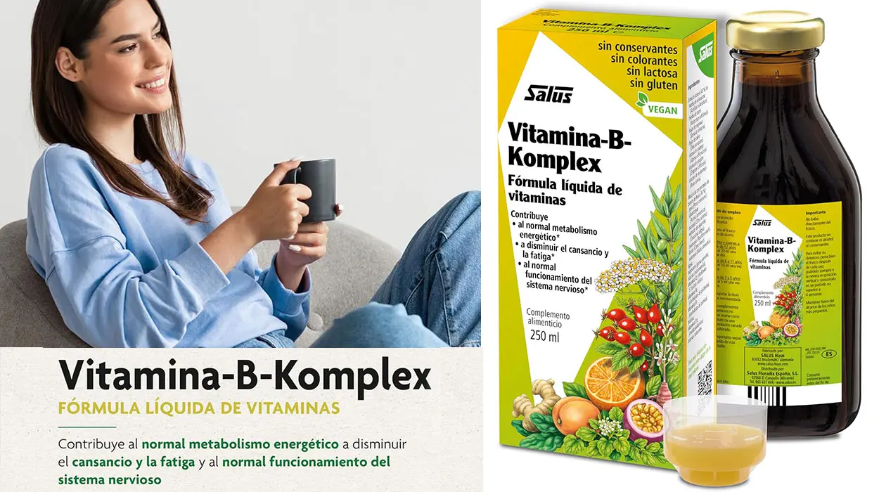 Chollo Complemento alimenticio Vitamina-B-Komplex de 250 ml por sólo 13,09€ (-21%)