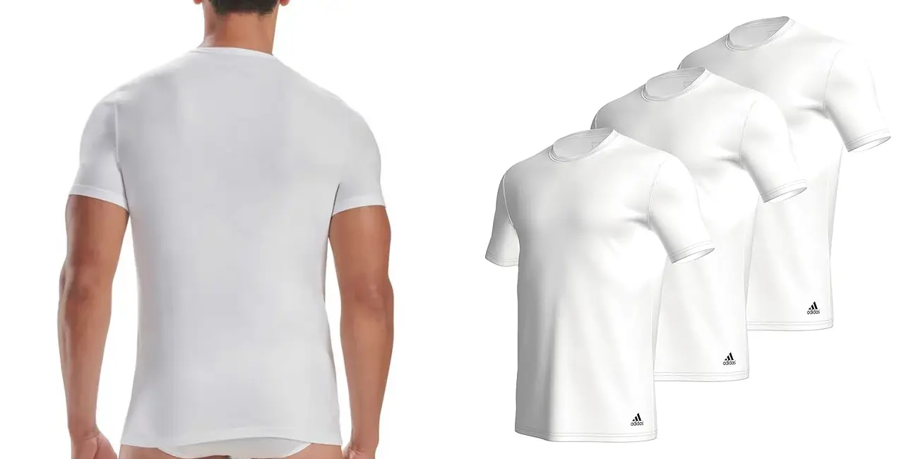 Chollo Pack 3x camiseta Adidas SS Tee Crew Active Core por sólo 23,75€ (32%) ¡7,92€ cada una!