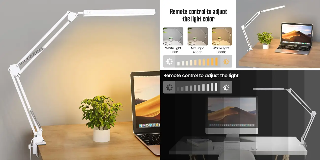 Chollo Flexo LED de escritorio SKYLEO con clip por sólo 24,14€ (35% de descuento)