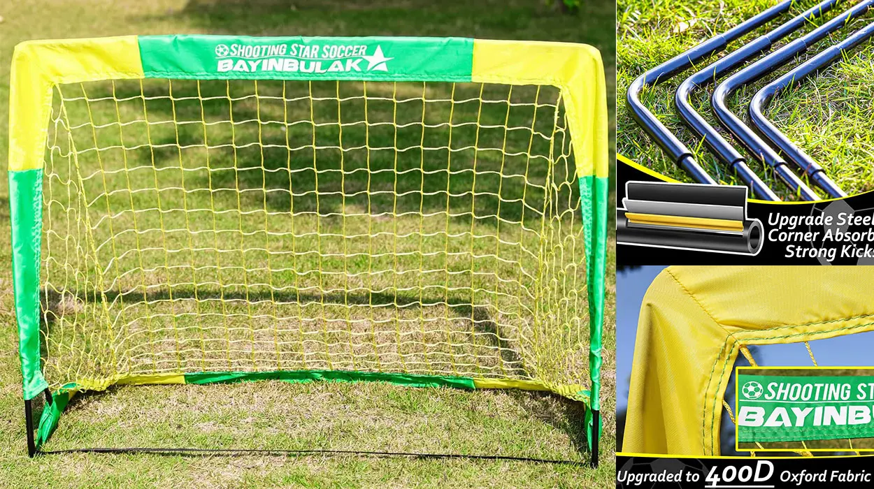 Chollo Portería de fútbol Bayinbulak para niños por sólo 16,99€ (-28%)