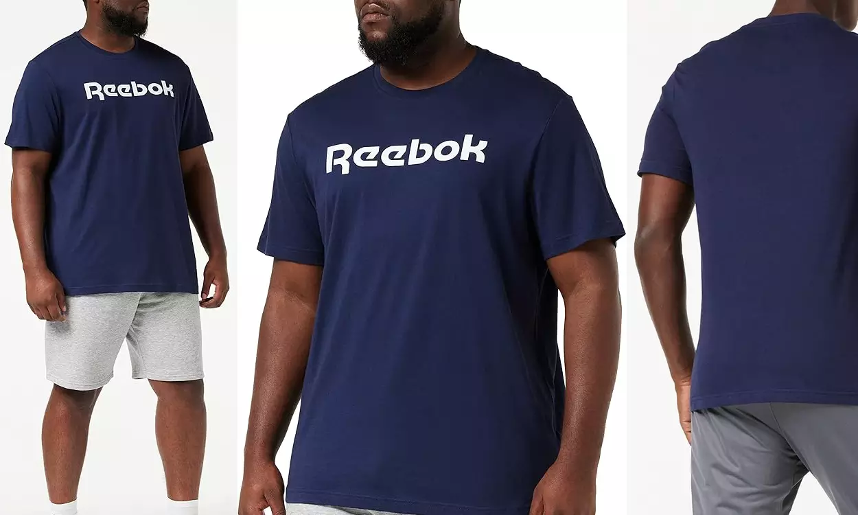 Amazon deja en casi nada esta camiseta Reebok de calidad ténica y valoraciones TOP (-38%)