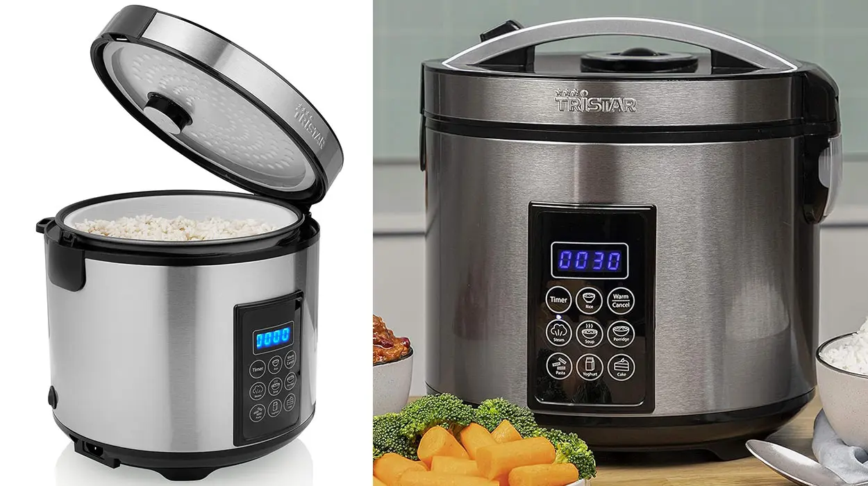 Chollo Olla arrocera digital Tristar RK-6138 de 2,2 l por sólo 53,99€ con envío gratis (-26%)