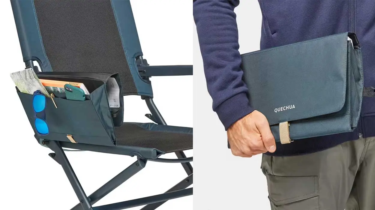 Chollo Portaobjetos para silla de camping Quechua por sólo 1,29€ (-88%)