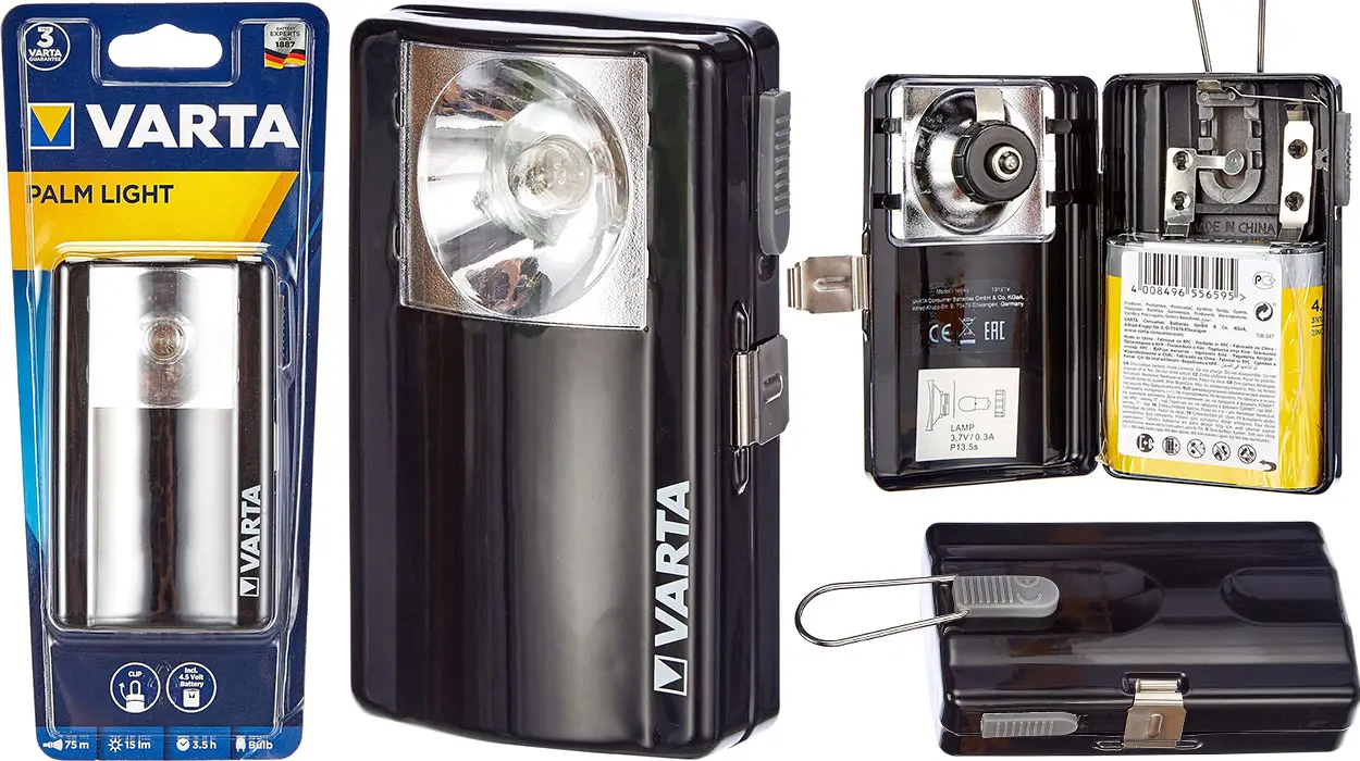 Chollo Linterna Varta Palm Light, ¡la de toda la vida!, por sólo 7,49€ (-22%)