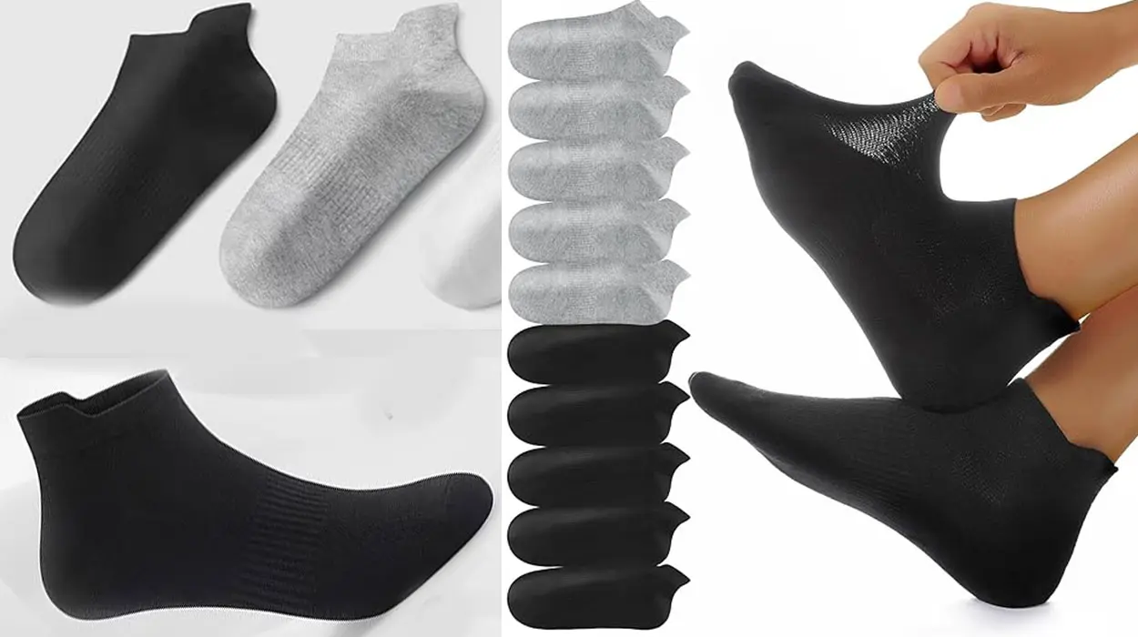 Renueva tus calcetines tobilleros con este pack de 10 pares a un precio genial