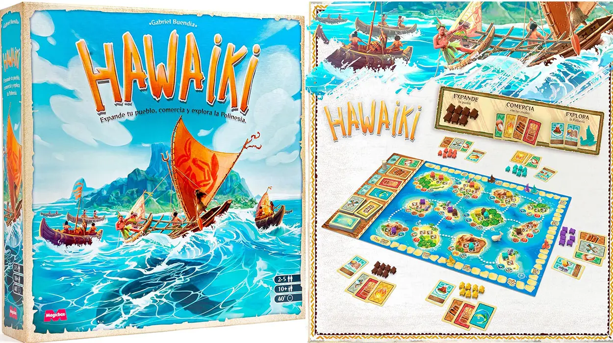 Chollo Juego de mesa Hawaiki por sólo 18,16€ (-48%) ¡Top de ventas!