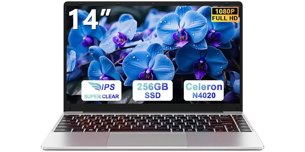 Chollo Portátil Bvate B5-1 de 14″ FHD (Intel N4020, 6 GB, 256 GB SSD, W11) por sólo 199,99€ con envío gratis (-85%)