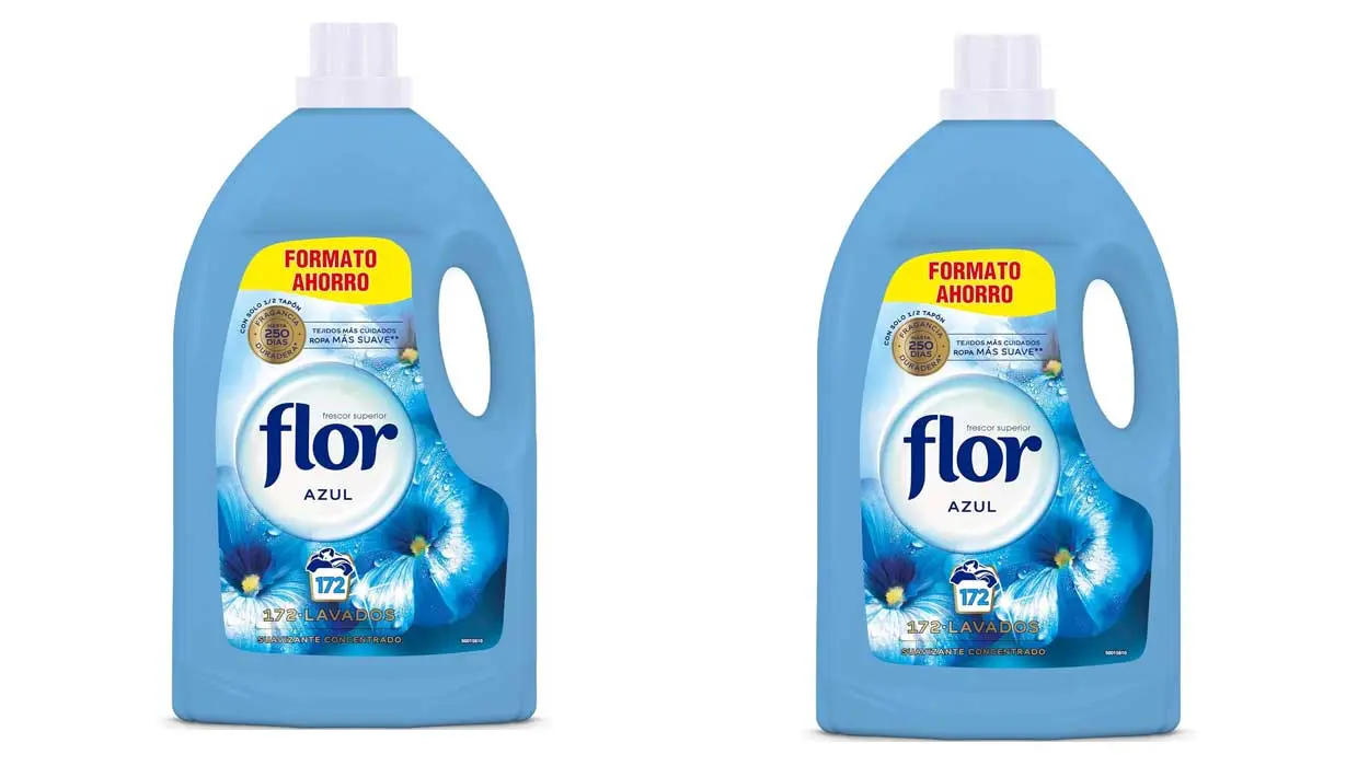 Suavizante Flor Azul para meses y meses con este ofertón de Amazon ¡2ª unidad al -70%!