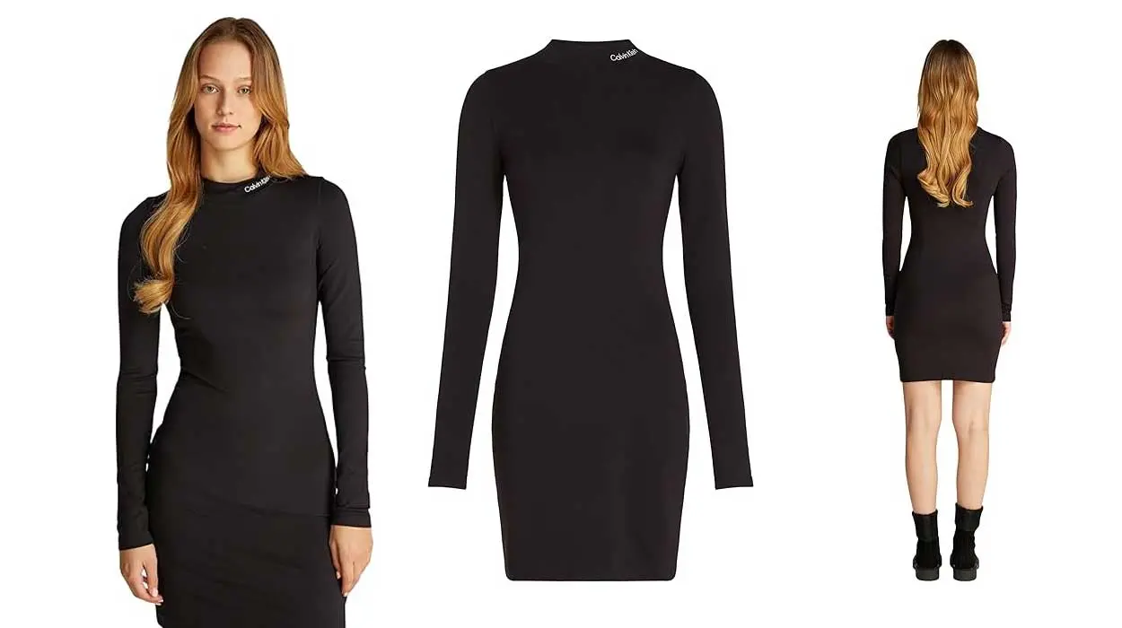 Chollo Vestido Calvin Klein Logo Elastic Milano desde sólo 43,09€ con envío gratis