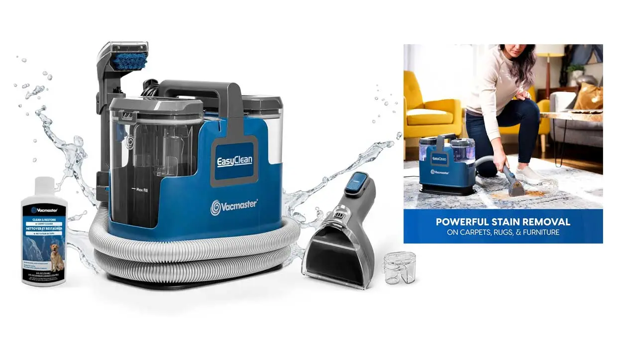 Chollo Aspirador de alfombras y limpiador de manchas Vacmaster SCB0501 por sólo 76,35€ con envío gratis (-24%) ¡Top ventas!