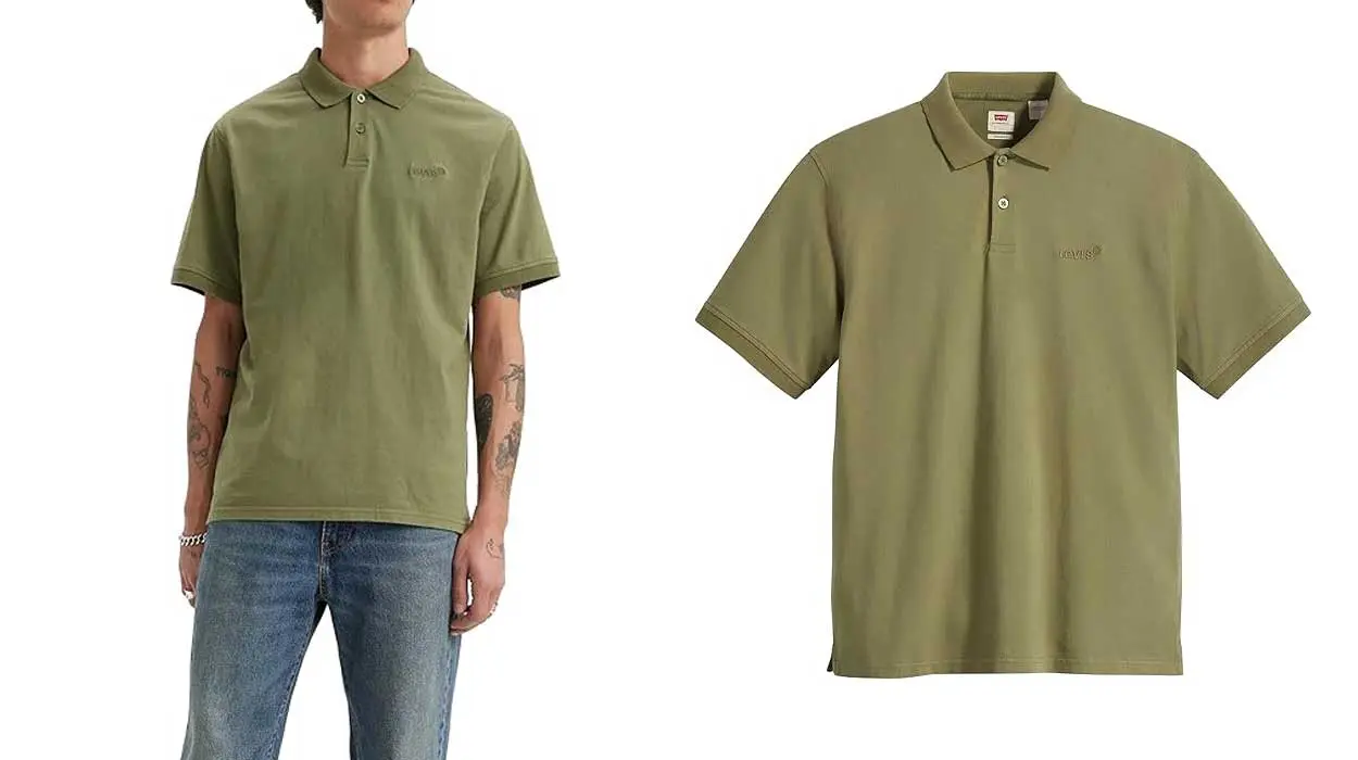 Chollo Polo Levi’s Authentic Vintage Fit para hombre por sólo 34,92€ con envío gratis (-28%)