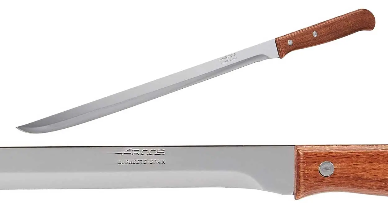 Chollo Cuchillo jamonero Arcos Serie Latina de 250 mm por sólo 4,80€ (-24%)